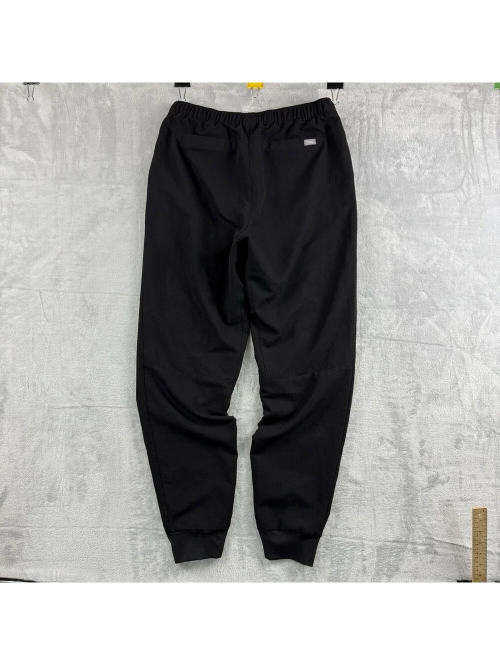 FIGS Tansen Joggers Black Men Sz M/Tall Tech Scrub Uniform Work Medical Pockets